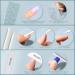 FANDAMEI Press on Nails - 24 Colors 576 PCS Short Matte & Glossy Press on Nails Glitter Press on Nails - Lightweight & Natural Fit for Stunning Nail Art - Buy Online on GoSupps.com