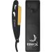 KIMEX LONDON Cut Throat Razor - Stainless Steel Straight Barber Shaving Razor with 24K Gold Swing Lock and Leather Cover - Buy Online on GoSupps.com