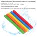 Buy 5-Piece Silicone Baby Tooth Tube Toys Set | Colorful Bite Rings for Boys & Girls | Includes Cleaning Brush - Buy Online on GoSupps.com