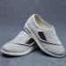 Men's Wide Fit Memory Foam Diabetic Slippers - Easy Close Strap - Light Grey - Size [insert size] - Buy Online on GoSupps.com
