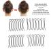Wedding Veil Comb Adjustable Waterproof 11 Pairs Heavy Duty Fashion Style Comb for Running - Buy Online on GoSupps.com