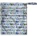 MUMBABY Wet Dry Bag for Baby Cloth Diaper Nappy - Reusable with Two Zippered Pockets | Spring Flower Design - Buy Online on GoSupps.com