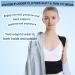 Back Brace Posture Corrector for Men & Women - Adjustable Upper Back Support & Spine Straightener (Pink M) | Improve Posture & Comfort - Buy Online on GoSupps.com