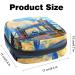 Portable Women's Menstrual Cup & Tampon Bags Multicolored Oil Painting London Bridge Design for Teens - Buy Online on GoSupps.com
