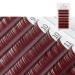 Buy Colored Lash Extensions - D Curl 0.07 Lavender Purple Coffee Cinnamon & Wine Red - Colorful Classic Individual Eyelash Extensions for Stunning Looks - Buy Online on GoSupps.com