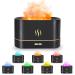 Sophos Flame Diffuser New model 7-color light 2023 upgrade humidifier space freshener with flame effect diffuse humidifier air freshen apartment for fragrance oil and aroma oils black