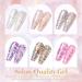 Born Pretty Glitter Sequins Gel Nail Polish Kit - 6 Shiny Colors | UV Soak Off Manicure Varnish Set - Buy Online on GoSupps.com