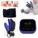 Rehabilitation Robot Gloves for Stroke Patient Hand Splint Finger Orthosis Hemiplegia Stroke Arthritis Equipment Finger Rehabilitation for Hand Function Recovery (Left Hand-M)