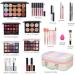 All-in-One Makeup Kit for Teens & Beginners | Eyeshadow Lip Gloss Brushes & More - Buy Online on GoSupps.com