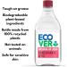 Eco Washing up Liquid Bundle: Ecover Pomegranate & Fig 450ml (x2) + Biodegradable Sponge Cloths (x2) + JenBurr Leaflet - Buy Online on GoSupps.com