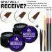 Nail Art Rhinestone Glue Gel Set | 8mlx2 No Wipe Adhesive Resin for Gem Jewelry | LED Light Cure Needed | Clear Gel Polish Decoration Kit with Tools - 3 Brushes, Pickup Pen, Tweezer - Buy Online on GoSupps.com