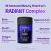 ETERNA RADIANT Healthy Hair Growth Supplement - Biotin Collagen Keratin Hyaluronic Acid & Antioxidants - Supports Thicker Fuller Stronger Hair for Women & Men - Advanced 10-in-1 Formula-1 Month Supply - Buy Online on GoSupps.com