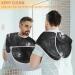 Black Ball Beard Bib Apron | Beard Hair Catcher for Men | Perfect Father's Day & Christmas Gift | Includes 2 Suction Cups - Buy Online on GoSupps.com