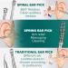 8pc Stainless Steel Ear Wax Remover Kit - Earwax Removal Tool Set with Irrigator Drill & Twister for Gentle Ear Cleaning - Includes Pick & Accessories - Buy Online on GoSupps.com