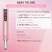 35000RPM Rechargeable Nail Drill: Professional Portable Electric File for Salon Quality Manicure Pedicure - Rose Pink - Buy Online on GoSupps.com