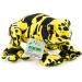 Zappi Co 100% Recycled Plush Poison Dart Frog Toy - 20cm - Yellow/Black - Eco-Friendly Stuffed Animal for Newborns - Buy Online on GoSupps.com