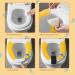 4 Pairs Toilet Seat Cover Cushion Toilet Seat Cover Warm Toilet Seat Cover Pads Warm Toilet Seat Covers Toilet Seat Mat Washable Bathroom Warmerwith Self-Adhesive Tape(B) - Buy Online on GoSupps.com