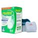 DentuCare Denture Cleaner Overnight Tablets 84 Tablet Bundle With Denture Retainer Cleaning Cup Case Box With Basket Lid for Maintaining Good Oral Care for Full/Partial Dentures