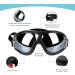 PEDOMUS Dog Sunglasses - Adjustable Strap for Travel & Skiing | Anti-Fog Dog Snow Goggles for Medium to Large Dogs - Black - Buy Online on GoSupps.com