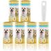 Newthinking Lint Roller for Clothes 6 Pack Lint Roller for Pet Hair Remover Extra Sticky Lint Roller with 540 Sheets for Clothes Pet Hair and Furniture