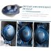 Milisten 2pcs Ceramic Saucer Ice Cream Bowls Sauce Dipping Dish Snack Plate Vinegar Dish Condiment Dishes Sauce Dipping Bowls Dressing Dishes Food Trays Side Dish Seasoning Dish Ceramics - Buy Online on GoSupps.com