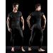 ATHLIO Men's Cool Dry Short Sleeve Compression Shirts - 3 Pack, Black, Size Large - Buy Online on GoSupps.com