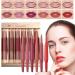 Set of 6 double-ended matte lip pencils for lips and matte liquid lipsticks | Waterproof beauty lip gloss for dates and holidays - Buy Online on GoSupps.com