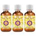 Deve Herbes Pure Green Tea Oil (Camellia sinensis) Infused (Pack of Three) 100ml X 3 (10 oz)