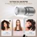 Professional Ionic Hair Dryer with Diffuser - DOOAIR 1875W, Travel Size, Constant Temperature Hair Care - White - Buy Online on GoSupps.com