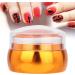 Professional Moum Routes Silicone Nail Stamp Kit | Clear Nail Seal & Printing Tool for DIY Manicures | Perfect for Nail Artists & Enthusiasts (Orange) - Buy Online on GoSupps.com