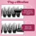 DIY Natural Lash Extension Kit | 100 D Curl Clusters 8-16mm | Bond & Seal Remover | 3D Style False Eyelashes - Buy Online on GoSupps.com