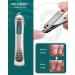 Premium 4PC Manicure Set for Men - Stainless Steel Nail Clippers & Leather Case - Perfect Gift - Buy Online on GoSupps.com