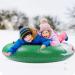 TIDYON 48'' Heavy Duty Snow Tube Sled for Kids & Adults - Inflatable Outdoor Blow Up Sled for Sledding - Snowman Design - Buy Online on GoSupps.com