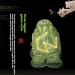 Jade Frog with Coin in Mouth - Jade Money Frog Money Frog Feng Shui with Coin Jade Money Toad Statue Attract Wealth and Good Luck (11 cm) - Buy Online on GoSupps.com
