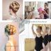 Jaciya 300 Pack U Shape Hair Pins for Women Girls - Wedding Bridal Bobby Pins - Hair Accessories for Thick Hair - Silver - Buy Online on GoSupps.com