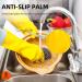 VGO 5 Pairs Reusable Long-Sleeved Kitchen Gloves - Multi-functional Cleaning & Dishwashing - HH4601 - Yellow - Buy Online on GoSupps.com