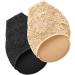 Holibanna Lace Forefoot Pads - 4 Pairs Comfort Metatarsal Socks for Women | Sweat Absorbing Peep Toe Heel Cushions - Buy Online on GoSupps.com