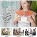 Buy Nalezuns Electrical Heating Cushion for Back & Shoulder - 61x94 cm Quick Heating 6 Temperature Levels Washable Flannel | Perfect for Pain Relief - Buy Online on GoSupps.com