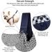 CUBY Reversible Puppy Dog Sling Carrier for Small Medium Dogs - Dark Blue01 - Buy Online on GoSupps.com