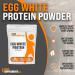 BulkSupplements Egg White Protein Powder 1kg - Paleo & Keto Friendly, Lactose-Free, Unflavored - 2.2lbs - Buy Online on GoSupps.com