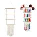 Nvanvmm Hair Accessories Hairpin Organiser Beige Hair Bow Holder Organiser Headband Holder Bows Organizer Hair Bow Holder Organiser Wall Hanging Hair Clip Holder for Women