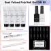 Makartt Glitter Poly Nail Gel Kit - 4 Shimmering Colors - Perfect for DIY Nail Art and Professional Salons - Buy Online on GoSupps.com