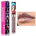 Matte Metallic Waterproof Lip Gloss - Long Lasting Diamond Shimmer Liquid Lipstick for Women - 0.03 Fl Oz - Buy Online on GoSupps.com