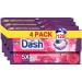 Dash All-in-1 PODS Laundry Detergent Capsules, 4x30 Washes, Jasmine and May Rose, Freshness, Sparkling Clean, Made in Fra