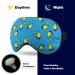 Toucan Pattern Sleep Mask - Adjustable Eye Cover for Sleeping, Blocking Light - Men and Women - Great for Night, Travel, Nap - Buy Online on GoSupps.com