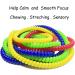 Sensory Chew Necklaces and Bracelets Set 8 Pack - Oral Sensory Toys for Kids with Autism, Anxiety, Nail Biting - Hlyejun Chew Necklace Replacement - Calming Sensory Tools for Autistic Children - Buy Online on GoSupps.com