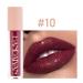 10 Colors Diamond Liquid Glitter Lip Gloss Set - Long Lasting Metallic Lip Glaze - Buy Online on GoSupps.com