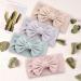 ZOCONE 6 Pack Baby Hairbands - Soft Nylon Headbands for Newborns & Toddlers - Multicolor Elastic Bows & Turbans for Girls - Buy Online on GoSupps.com