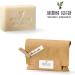 Sea Salt Soap with Tea Tree Oil and Mint Oil - Against Pimples & Acne Vegan and Palm Oil Free Plastic-Free Against Blemishes - Buy Online on GoSupps.com