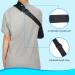 Supegear Adjustable Arm Loop Support Belt for Rotator Cuff Injuries - Universal Fit for Left/Right Arms - Ideal for Broken Bone Recovery - Men/Women - Blue - Buy Online on GoSupps.com